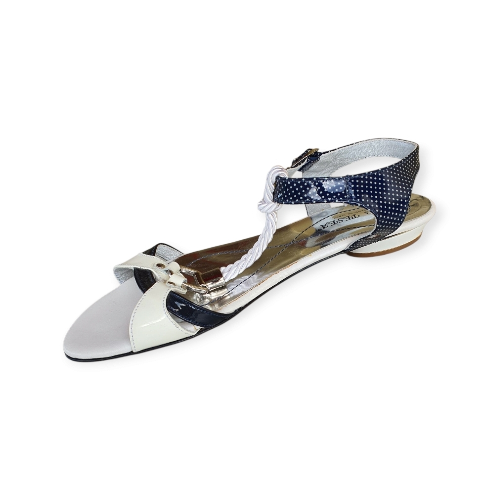 1-791 Blu Bianco Nodo Mare